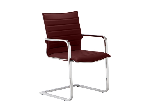 Siège de réunion SERENITY pied luge chromé