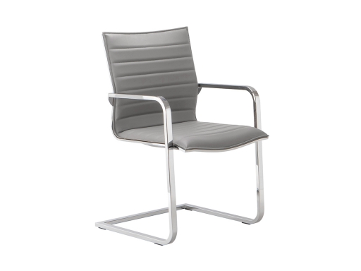 Siège de réunion SERENITY pied luge chromé