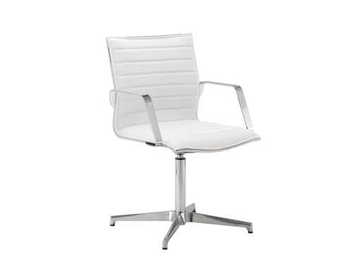 Siège pivotant en cuir SERENITY