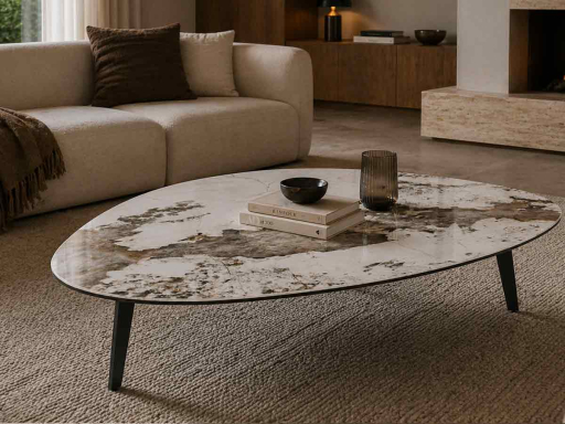 Table basse SERAVIO en céramique