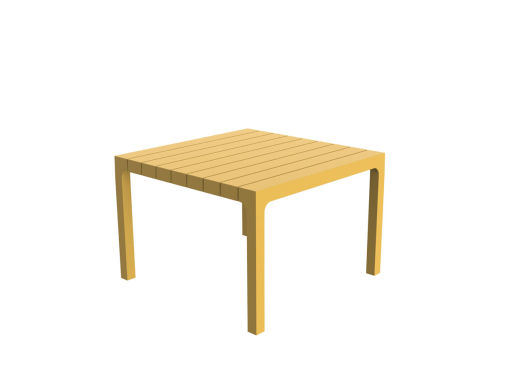 Lot de 4 tables basses indoor/outdoor MONACO, fabriqué en Espagne