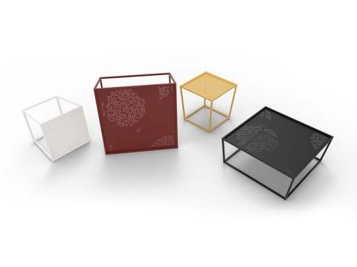 Table basse carrée MOZAIC