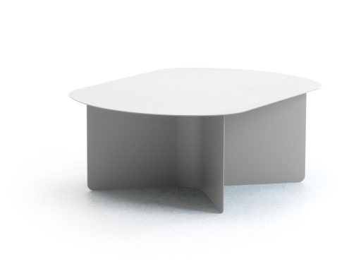 Table basse au ligne épuré METHA, fabriqué en Italie