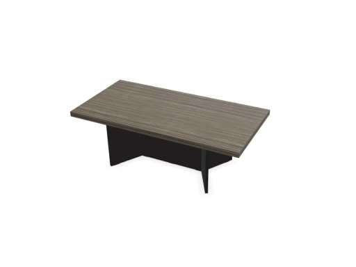 Table basse design de forme rectangulaire, fabriqué en Italie