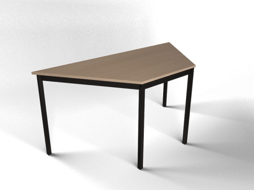 Table collectivité trapèze modulable