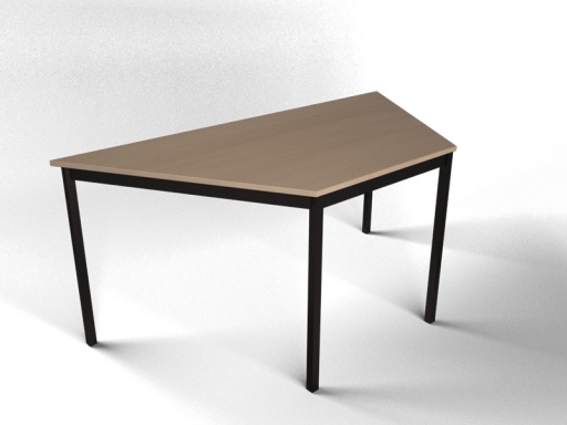 Table collectivité trapèze modulable