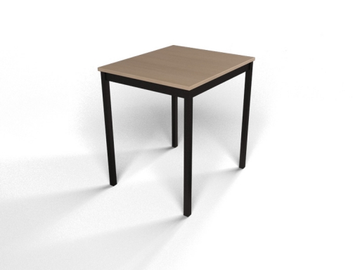 Table de collectivité carrée modulaire