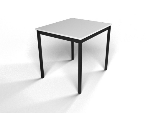 Table de collectivité carrée modulaire