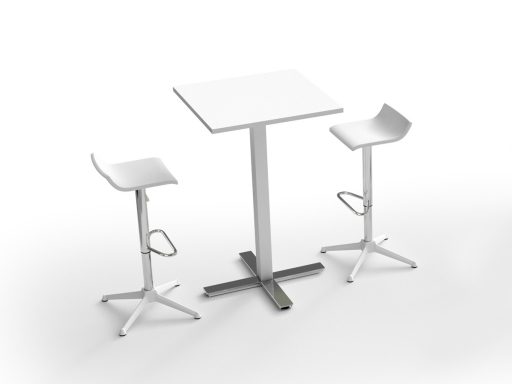Table haute carrée UNITY