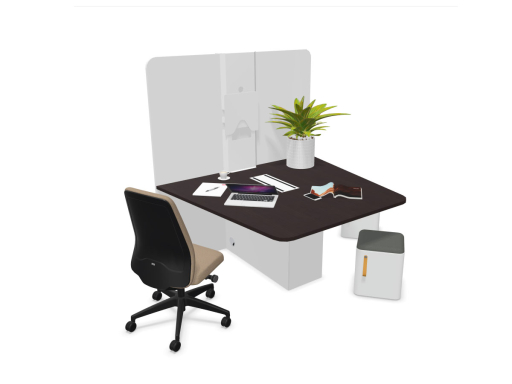 table de réunion connectée design, fabriqué en Italie