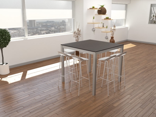 Table de réunion haute design