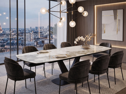 Table extensible GIULIA en céramique
