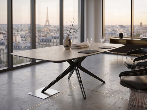 Table extensible ARENA en céramique