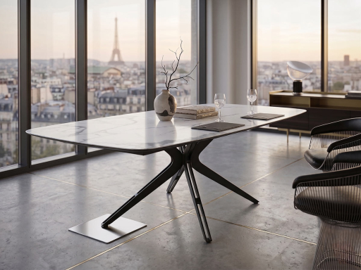 Table extensible ARENA en céramique