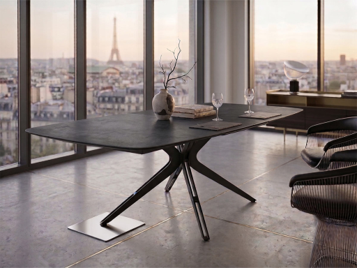 Table extensible ARENA en céramique