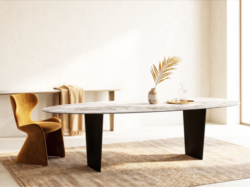 Grande table en céramique POSITANO