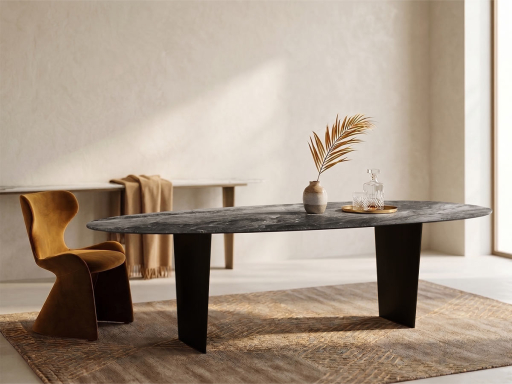 Grande table en céramique POSITANO