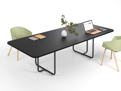Table de réunion iTAQ design, fabrication italienne