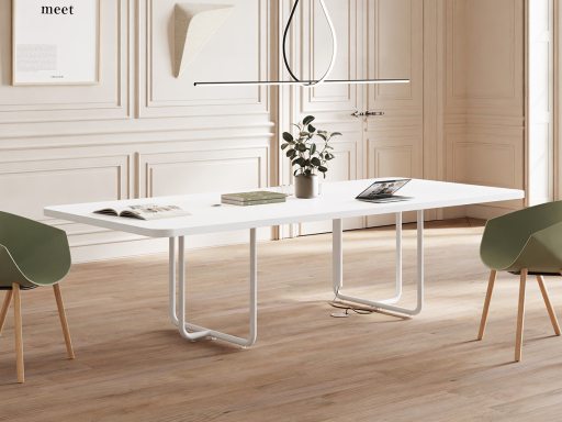 Table de réunion iTAQ design, fabrication italienne