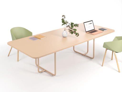 Table de réunion iTAQ design, fabrication italienne