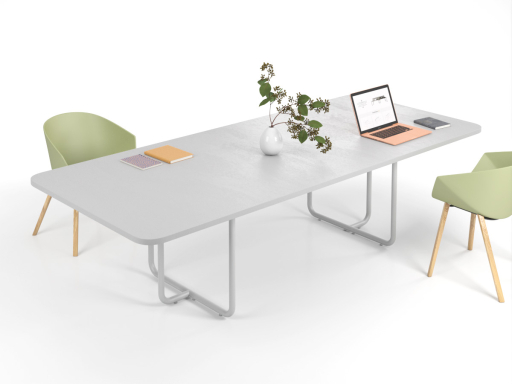 Table de réunion iTAQ design, fabrication italienne