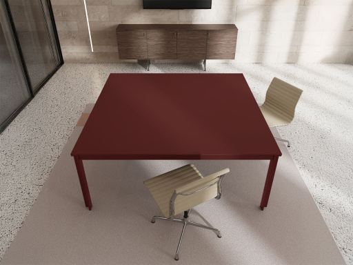 Table de réunion JENOVA X en Fenix, fabriqué en Italie