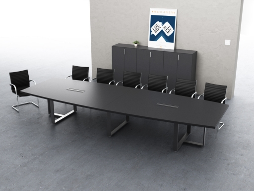 Table de réunion ovale SYRACUSE pour 14 personnes