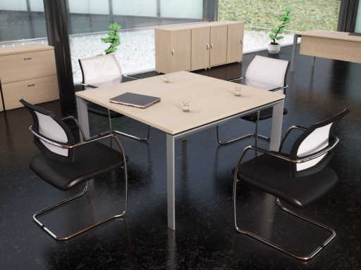 Table de réunion Carrée MARKET design