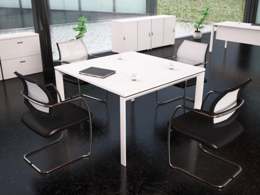 Table de réunion Carrée MARKET design