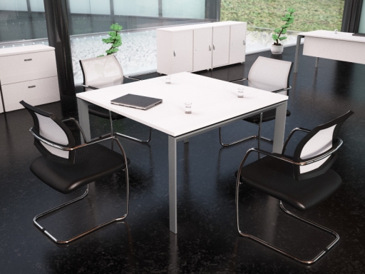 Table de réunion Carrée MARKET design