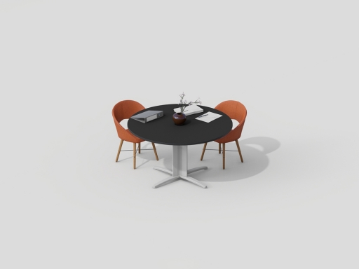 Table de réunion CORE ronde pas cher