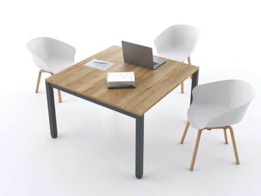 Table de réunion carrée pas cher