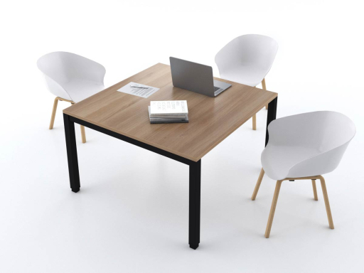 Table de réunion carrée pas cher