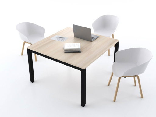 Table de réunion carrée pas cher