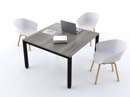 Table de réunion carrée pas cher