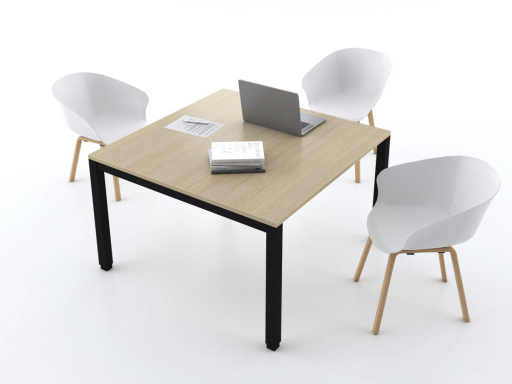 Table de réunion carrée pas cher