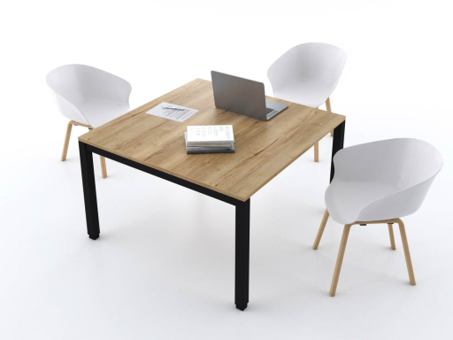 Table de réunion carrée pas cher