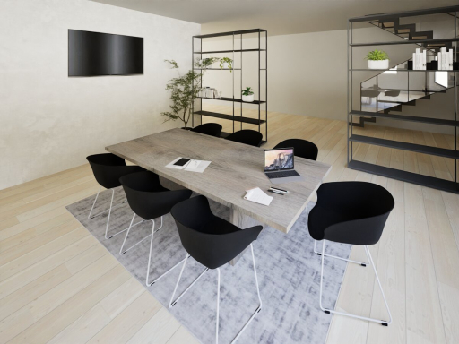 Table de coworking SYLAR, fabriqué en Espagne