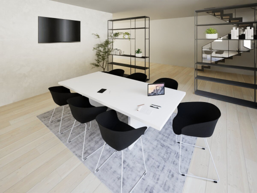 Table de coworking SYLAR, fabriqué en Espagne