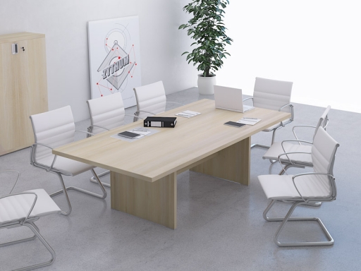 Table réunion rectangle contemporain