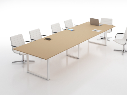 Table de réunion contemporaine laquée, pas chère