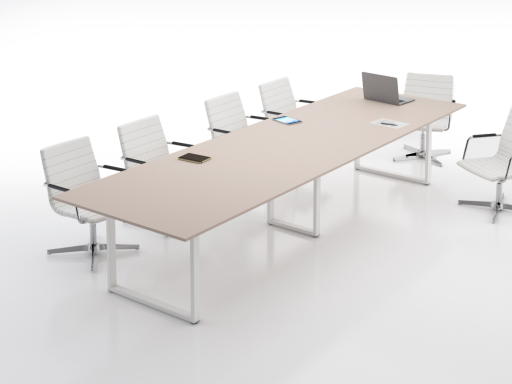 Table de réunion contemporaine laquée, pas chère