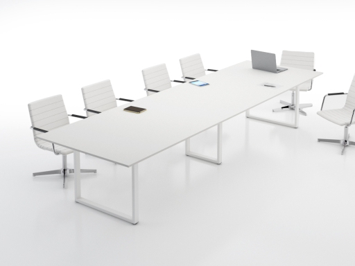 Table de réunion contemporaine laquée, pas chère