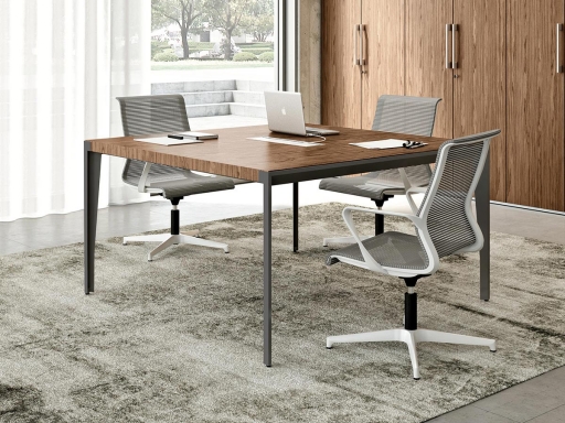 Table de réunion en bois WILSON, 4 à 20 personnes