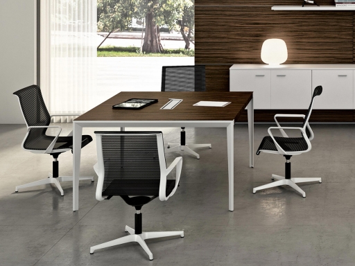 Table de réunion en bois WILSON, 4 à 20 personnes