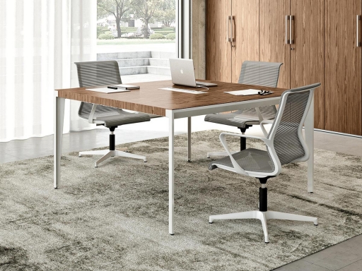 Table de réunion en bois WILSON, 4 à 20 personnes