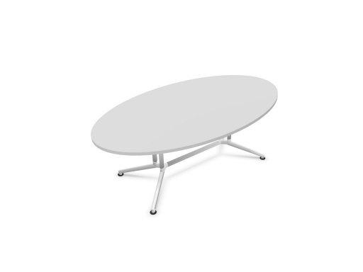 Table de réunion ovale LOGIC pas chère