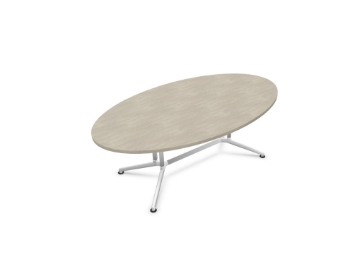 Table de réunion ovale LOGIC pas chère