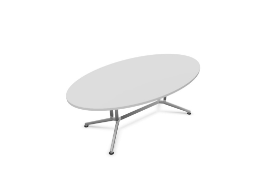 Table de réunion ovale LOGIC pas chère