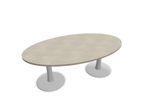 Table de réunion ovale NOVO +